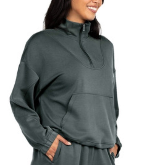 Spyder Tops - Spyder Ribbed Pullover Half Zip Softstreme Shirt NWT